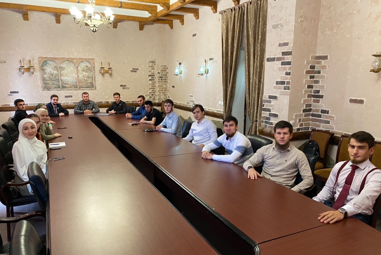 Заседание Молодежного правительства Чеченской Республики