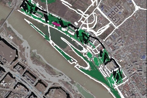 Омск 400-500 Обсуждение проектов застройки береговой линии Иртыша ул.Кемеровская - Заозерная