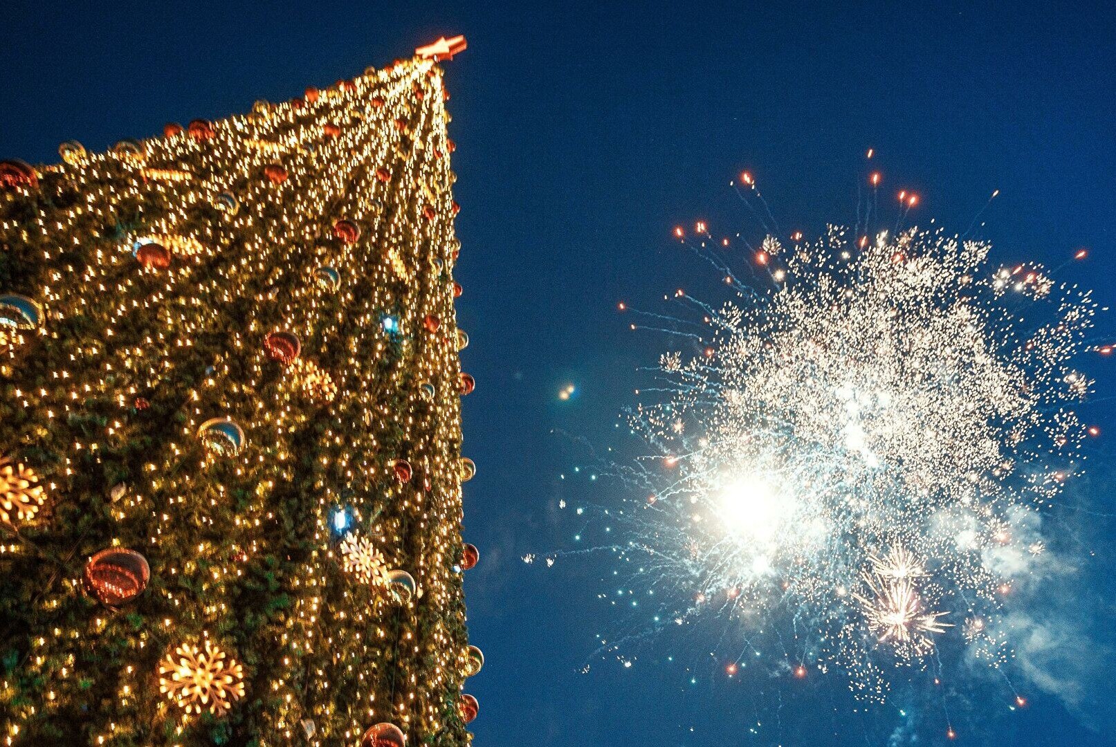 Запись новогоднего обращения