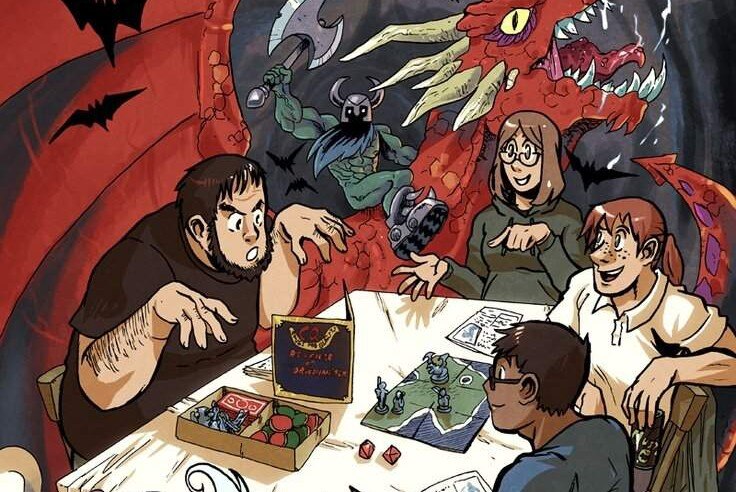 Настольная ролевая игра Подземелье и Драконы