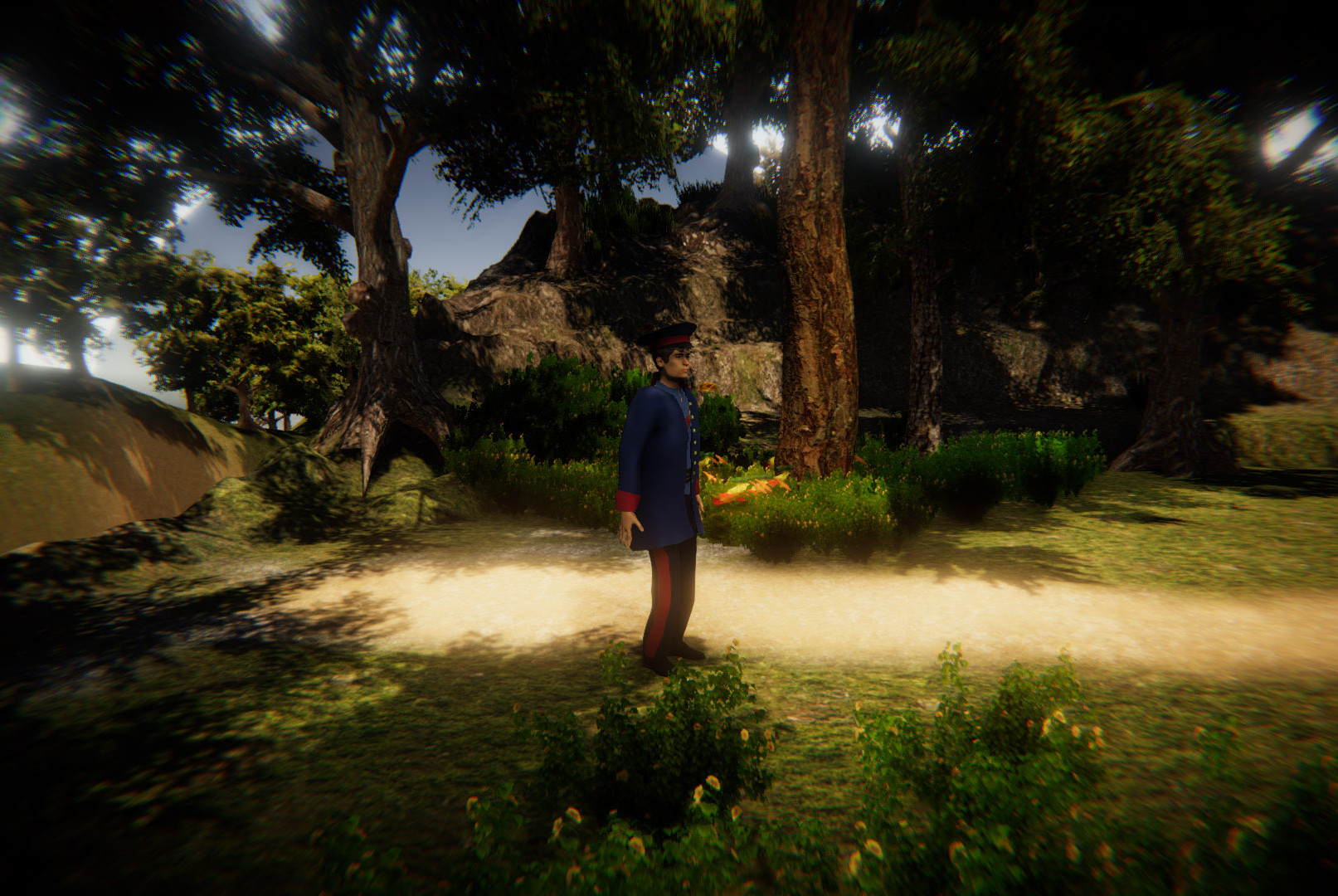 Проект "История российских побед": создание 3D-модели главного героя, одетого в военную форму (мобильная графика)