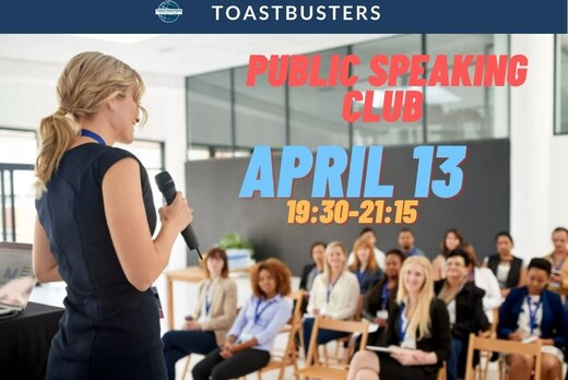 Встреча клуба публичных выступлений Toastbusters на англи...