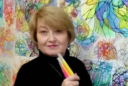 Нейрографика с инструктором Ларисой Главатских