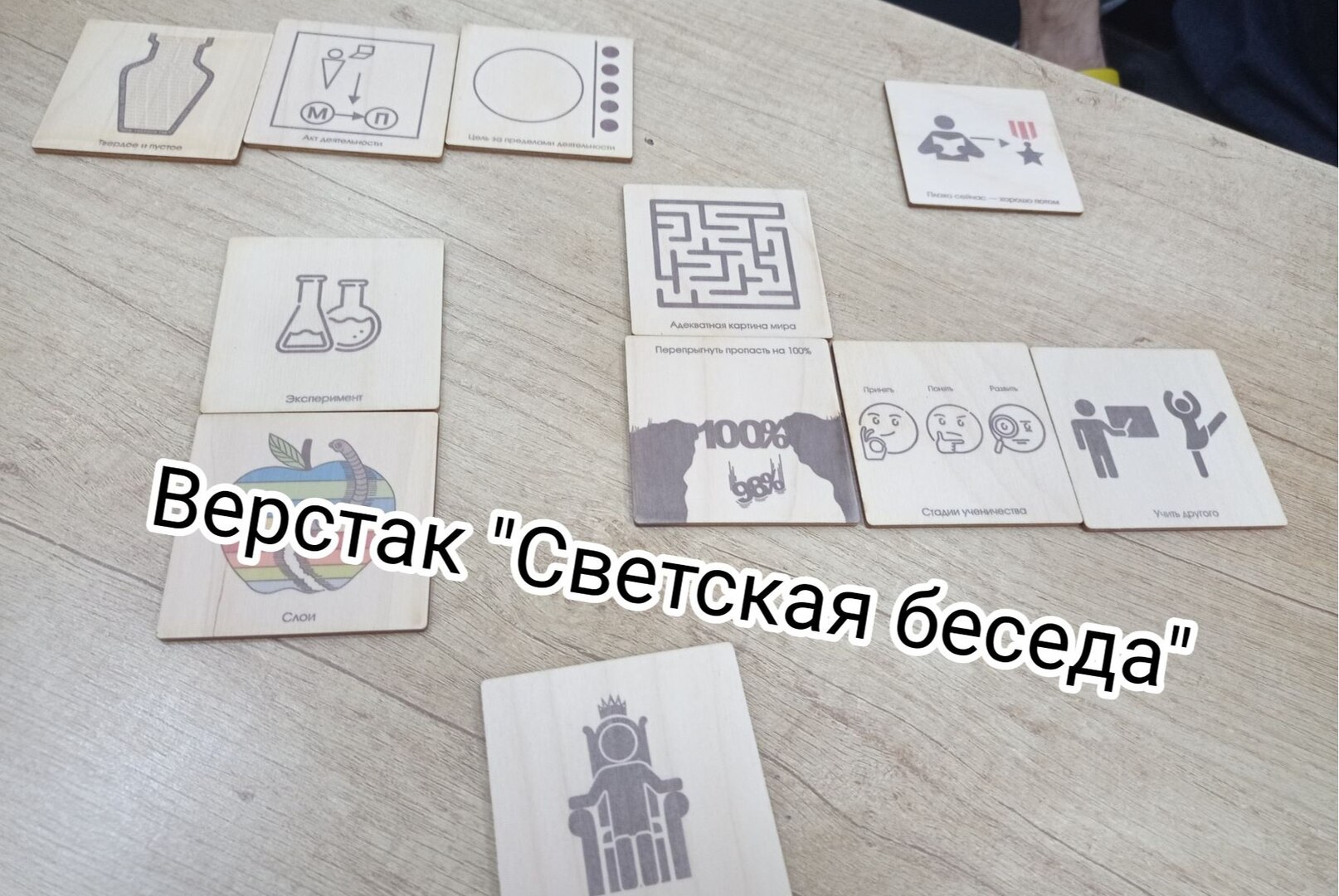 Составление творческого проекта "Светские беседы"