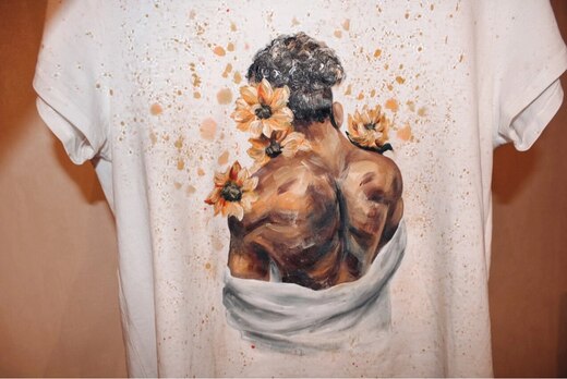 Мастер класс по росписи одежды