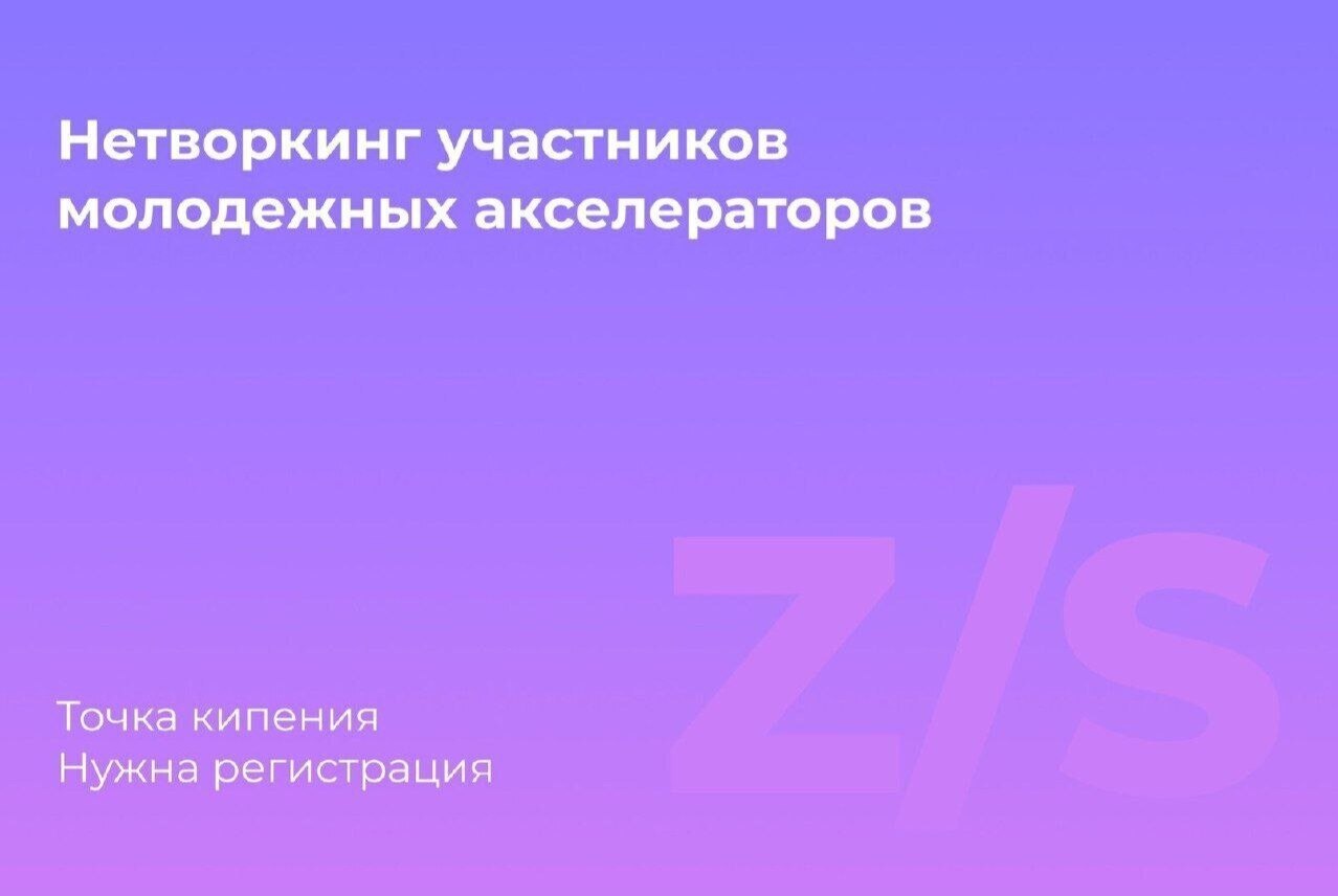 Net&working участников акселераторов Сбера