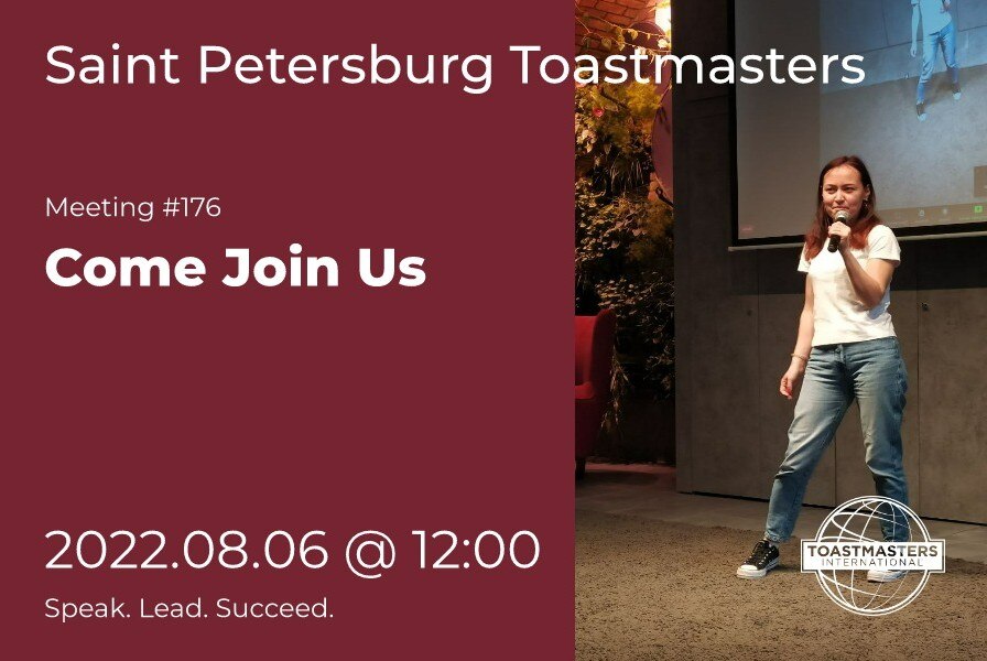 Toastmasters Meeting # 176