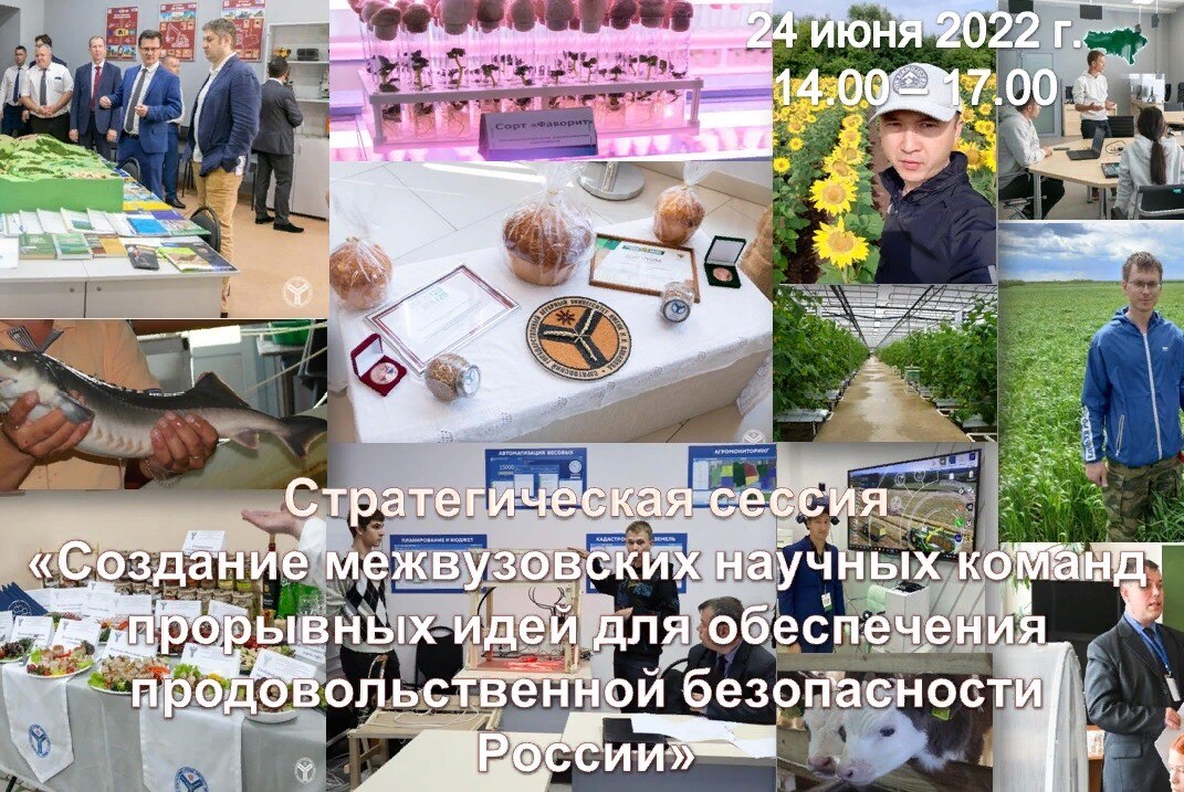Создание межвузовских научных команд прорывных идей для обеспечения продовольственной безопасности России