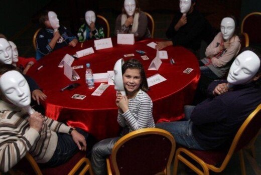 Популярная психологическая игра  - «Мафия» на английском...