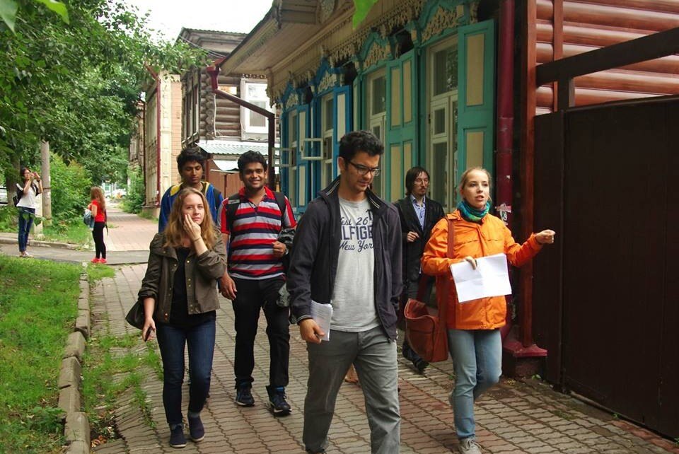 Рабочая встреча по туризму со студентами из Новосибирска