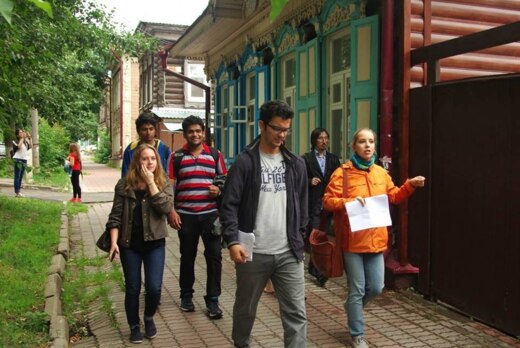 Рабочая встреча по туризму со студентами из Новосибирска