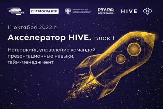 Акселератор HIVE. Нетворкинг, управление командой, презен...