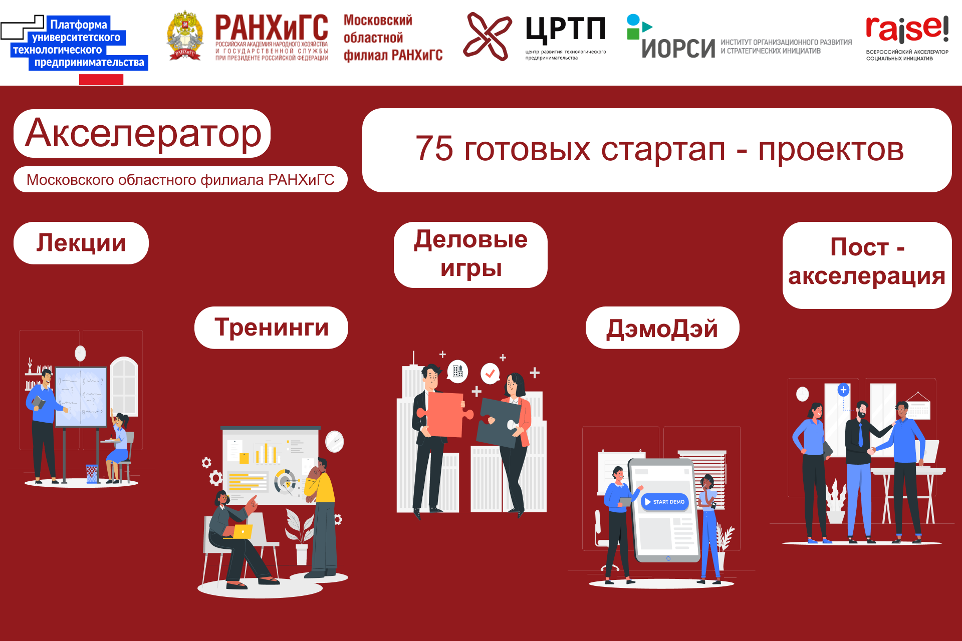 Лаборатория идей. Акселератор Московского областного филиала РАНХиГС