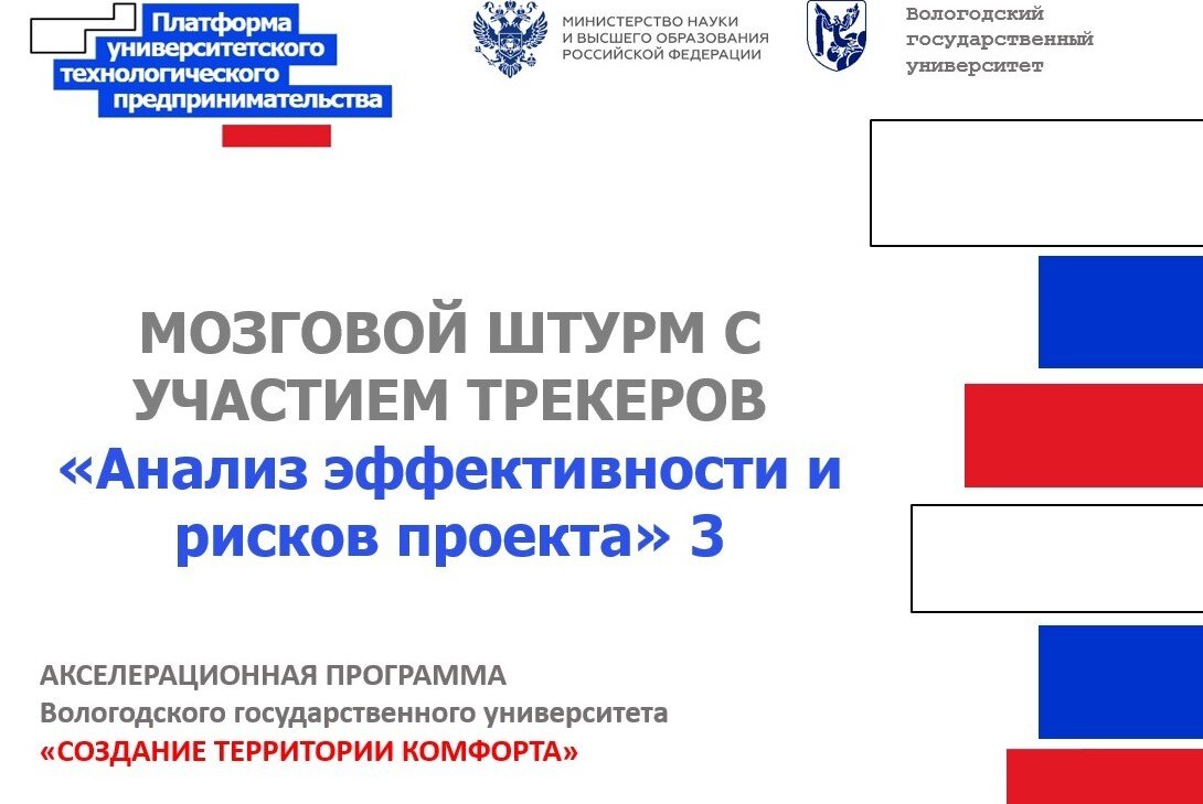 Мозговой штурм с участием трекеров 3 "Анализ эффективности и рисков проекта"