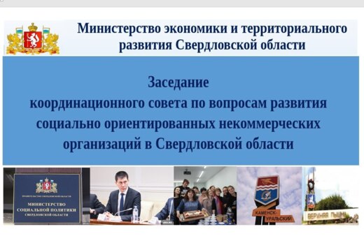 Координационный совет по вопросам развития СОНКО