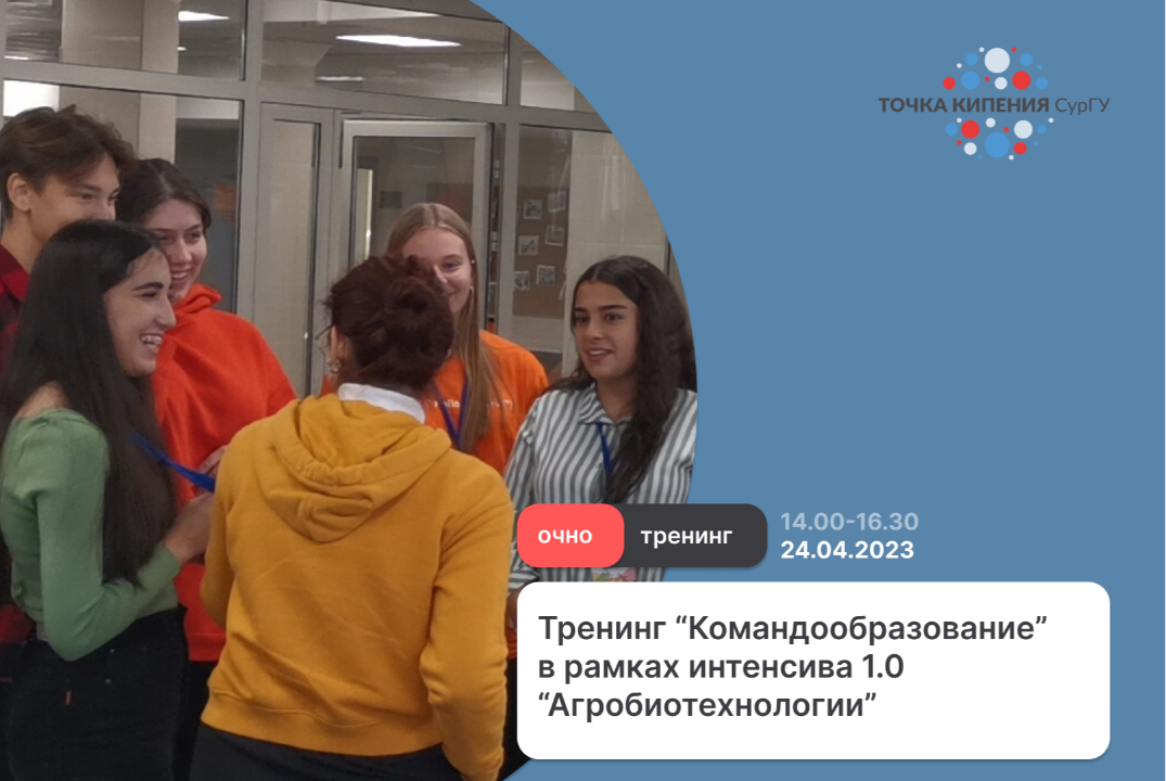 Тренинг на командообразование