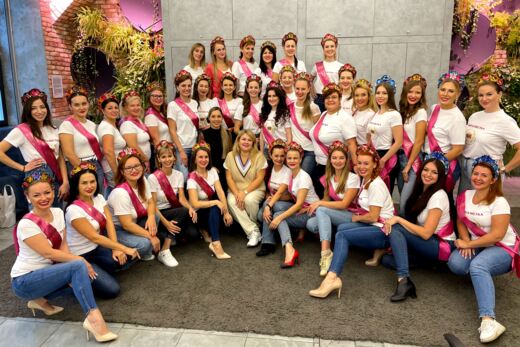 Защита социальных проектов финалисток конкурса Миссис Сан...