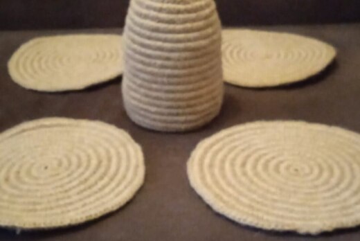 Мастер-класс по изготовлению салфеток из джута