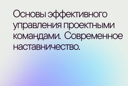 Основы эффективного управления проектными командами