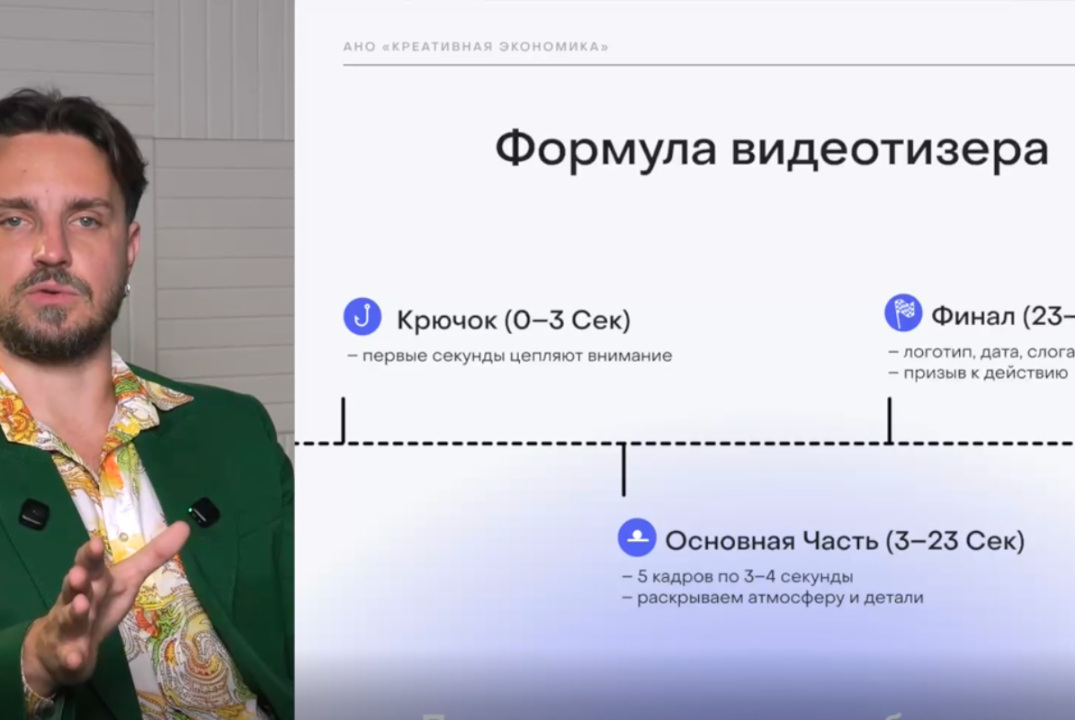 #Креативное поколение: Лекция №2 "Создание первого видеотизера"