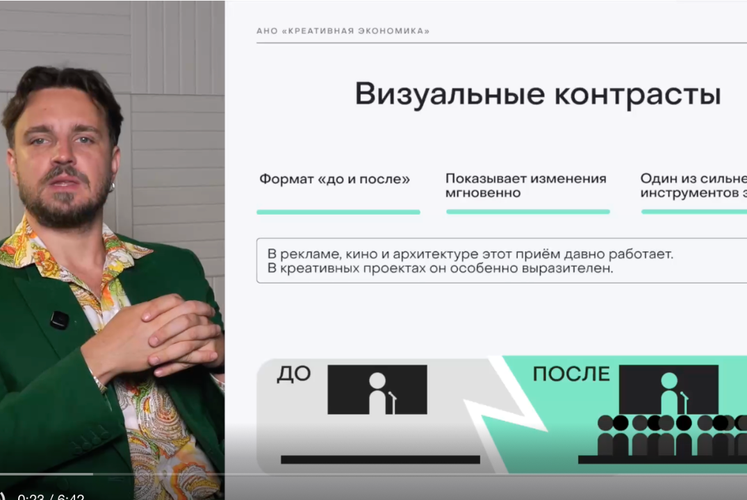 #Креативное поколение: Лекция №3 "Визуальные контрасты "до и после""