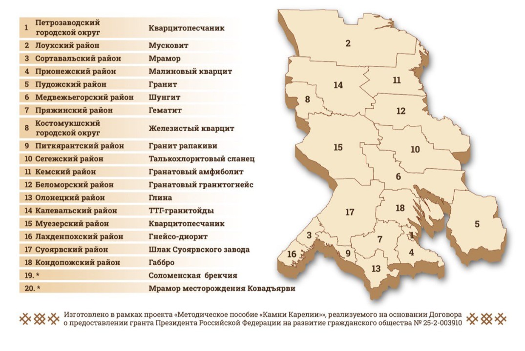 Экскурсия по выставке "Камни Карелии"