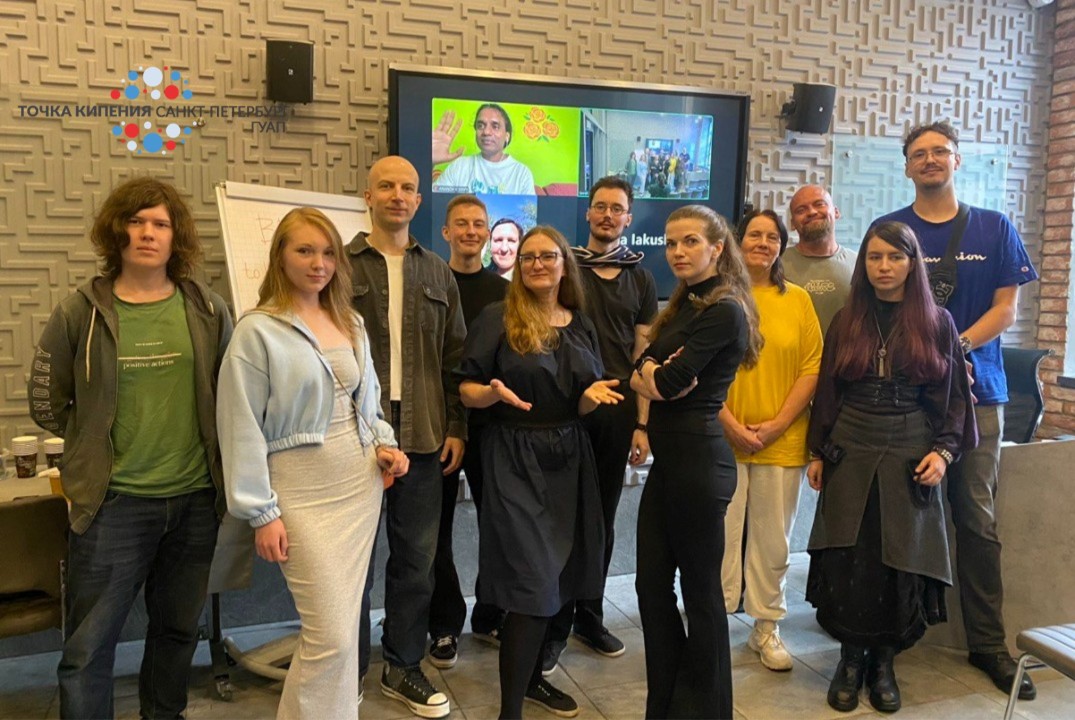 Встреча клуба практики публичных выступлений Saint Petersburg Toastmasters Club