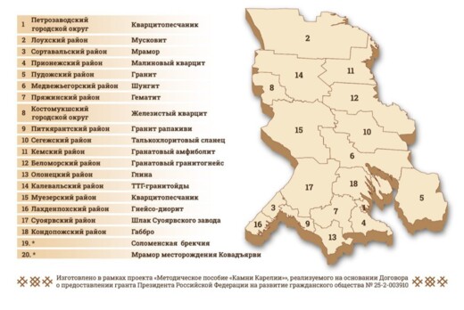Экскурсия по выставке "Камни Карелии" для школьников