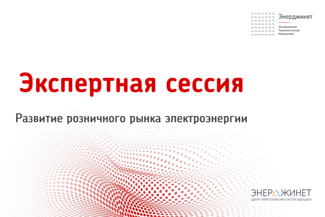Экспертная сессия «РАЗВИТИЕ РОЗНИЧНОГО РЫНКА ЭЛЕКТРОЭНЕРГ...