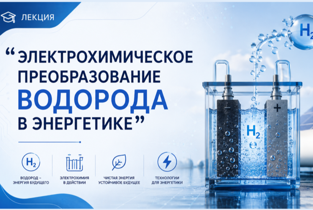 ИНЖИР-2026: Лекция "Электрохимическое преобразование водо...