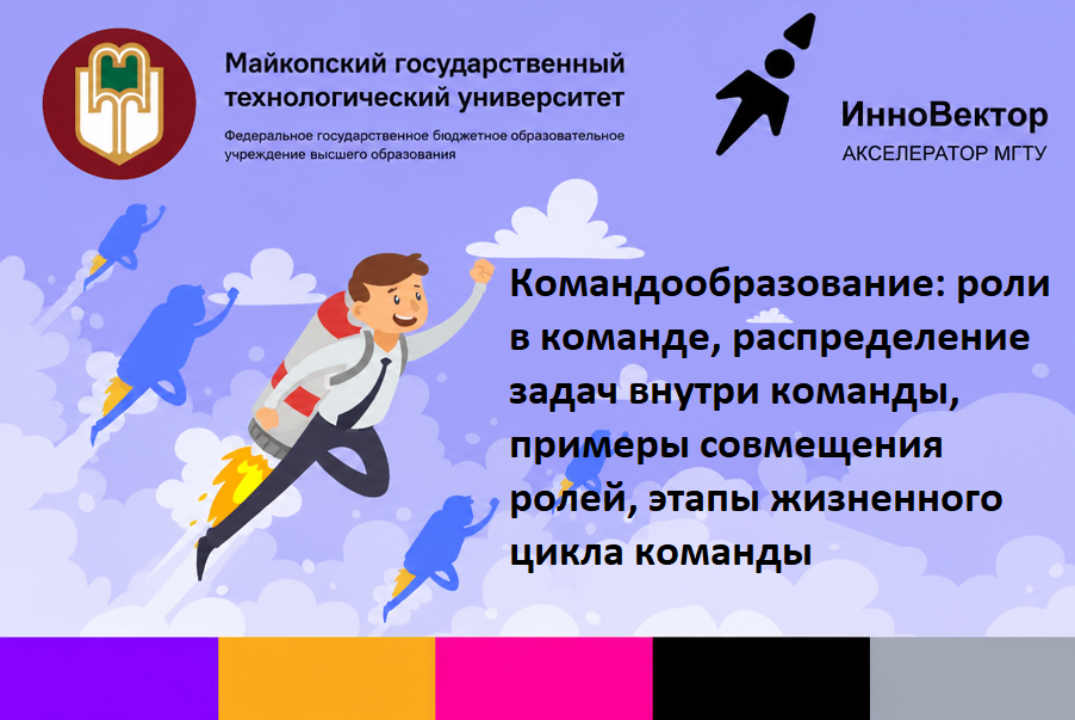 Командообразование: роли в команде, распределение задач внутри команды