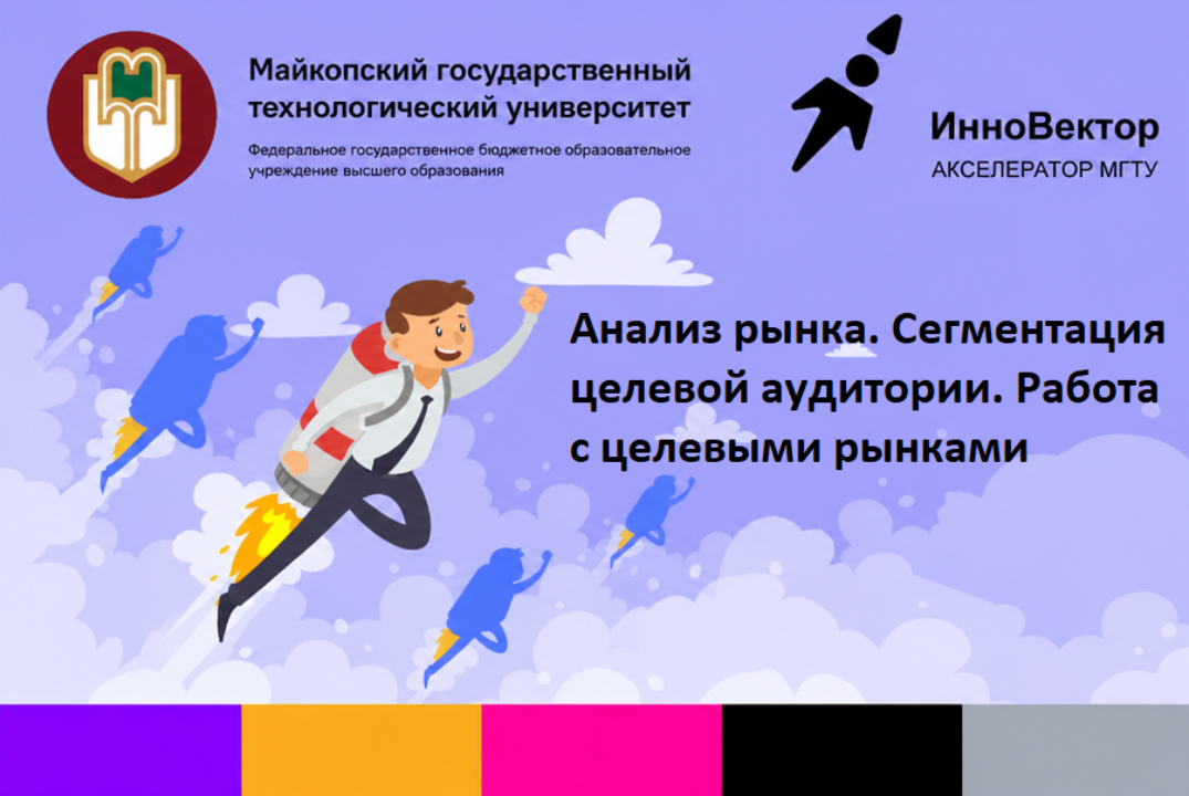 Анализ рынка. Сегментация целевой аудитории. Работа с целевыми рынками