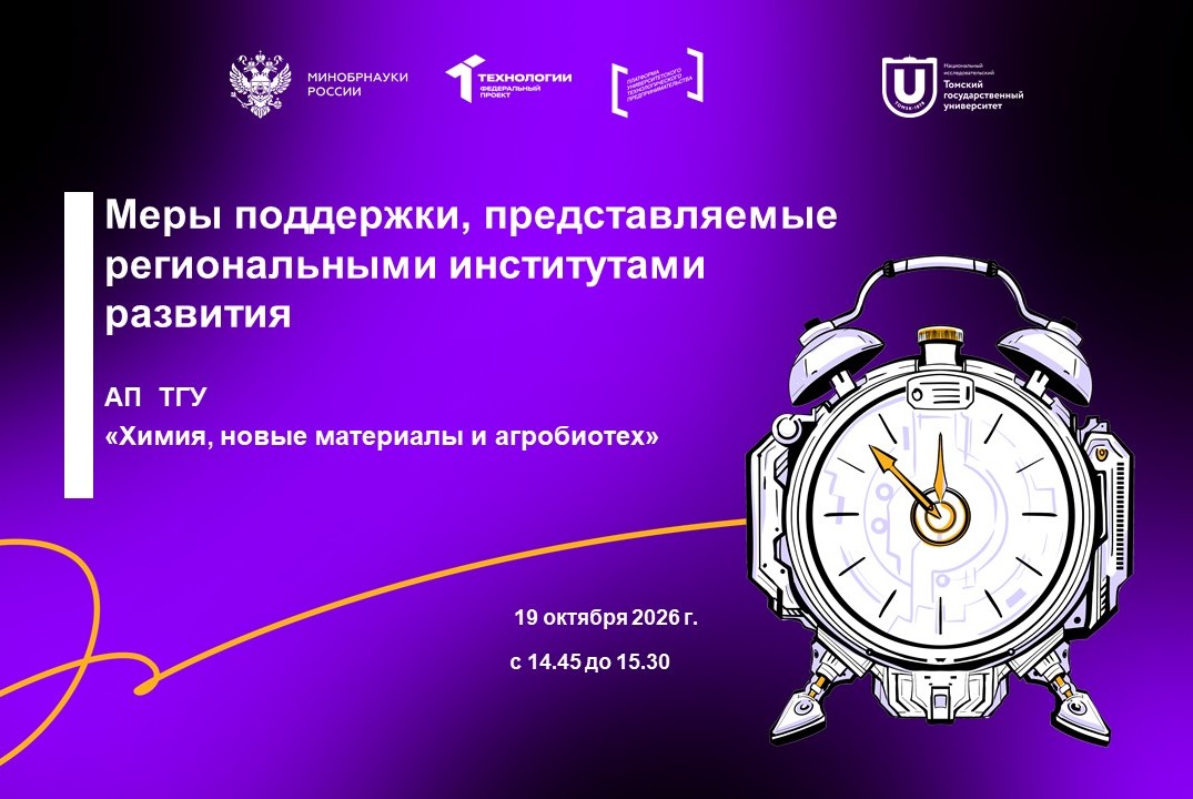Меры поддержки, представляемые региональными институтами развития