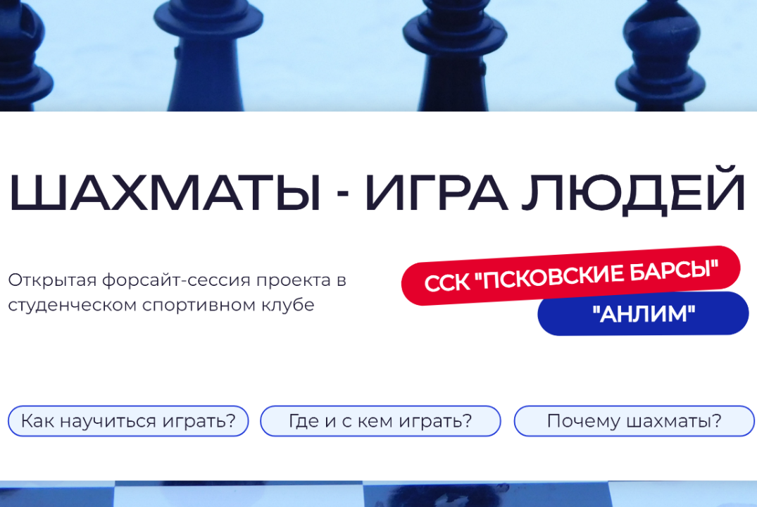 Открытая форсайт-сессия проекта "Шахматы - игра людей" в...