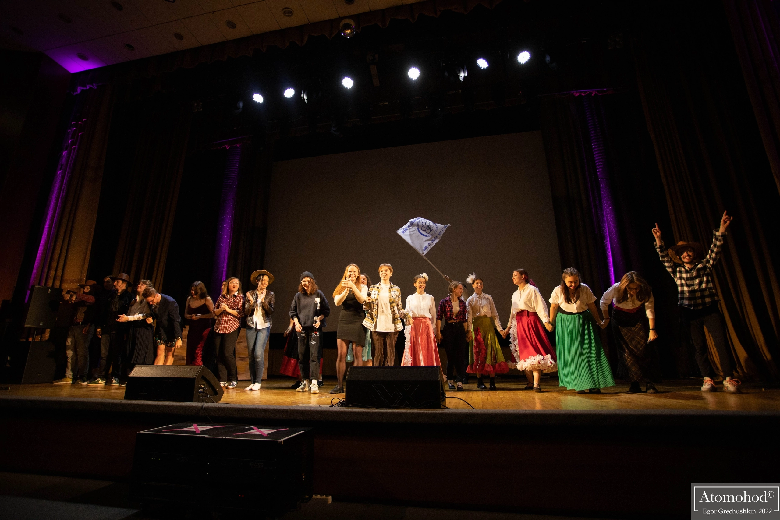 Подготовка к вечерам отделений