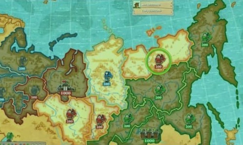 Стратегическая игра "Тривиадор"