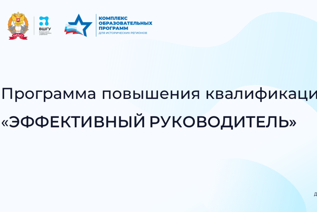 Эффективный руководитель
