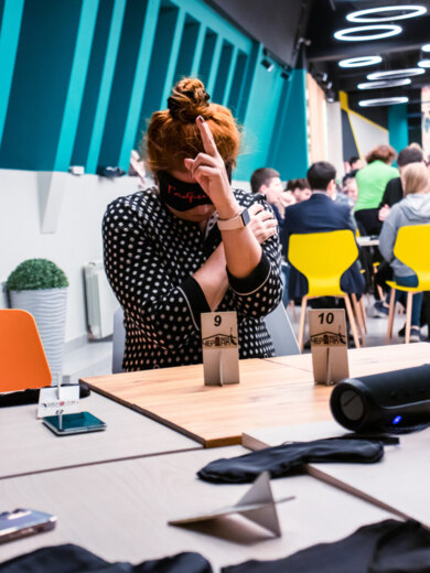 Мини-турнир по спортивной мафии. Играют люди с небольшим...