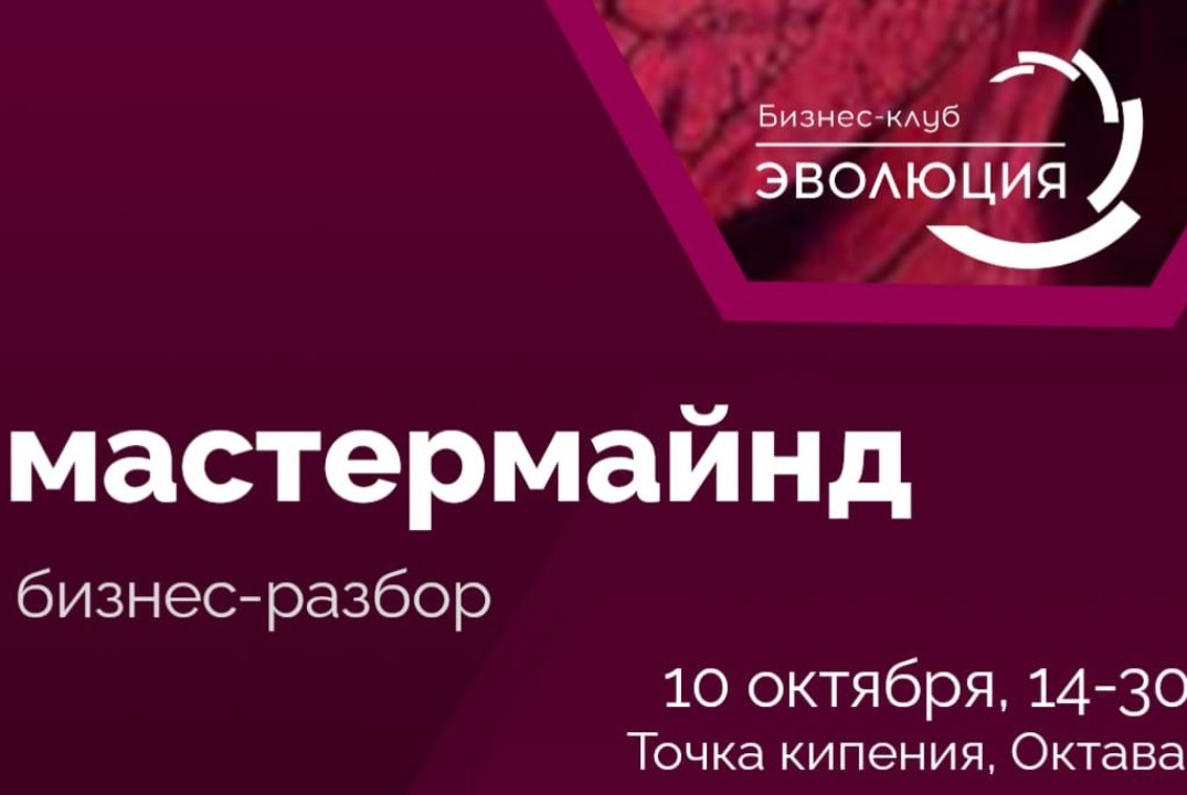 Мастермайд с резидентами бизнес-клуба «Эволюция»