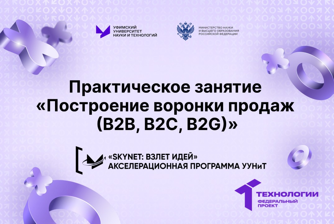 Практическое занятие «Построение воронки продаж (B2B, B2C, B2G)»