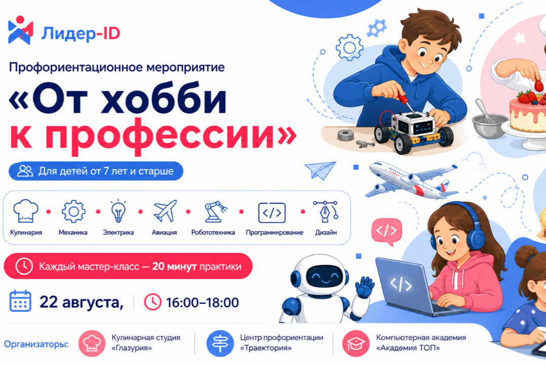 Профориентационное мероприятие "От хобби к профессии"