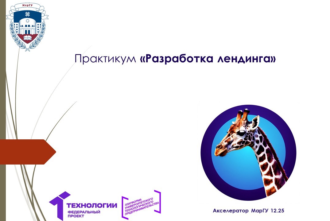 Практикум «Разработка лендинга» 12.25