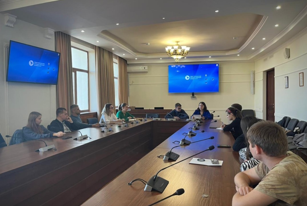 Запуск развития студенческого научного общества с приглашёнными гостями