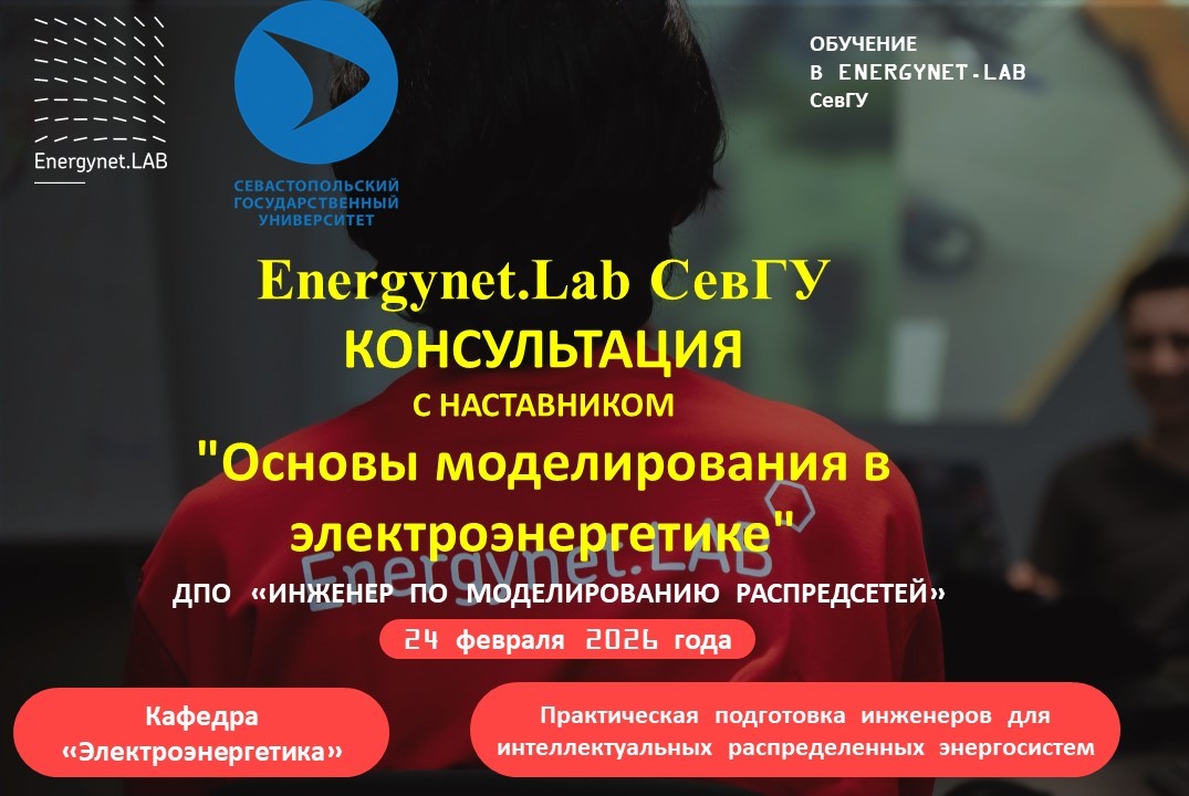 Energynet.Lab СевГУ - Консультация с наставником