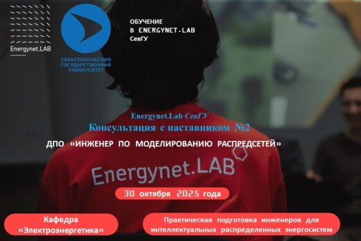 Energynet.Lab СевГУ. "Консультация с наставником № 2"