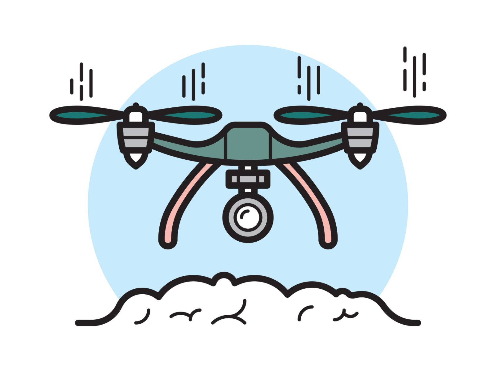Технологии БПЛА в современном мире - квадрокоптеры
