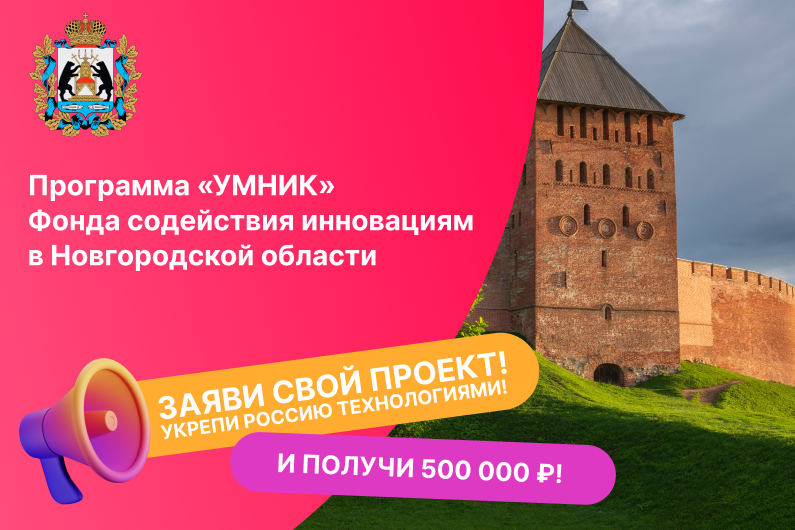 Встреча о грантовой программе «УМНИК» Фонда содействия инновациям для молодых исследователей Новгородской области