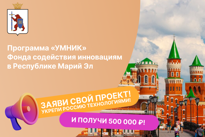Встреча о грантовой программе «УМНИК» Фонда содействия инновациям для молодых исследователей Республики Марий Эл