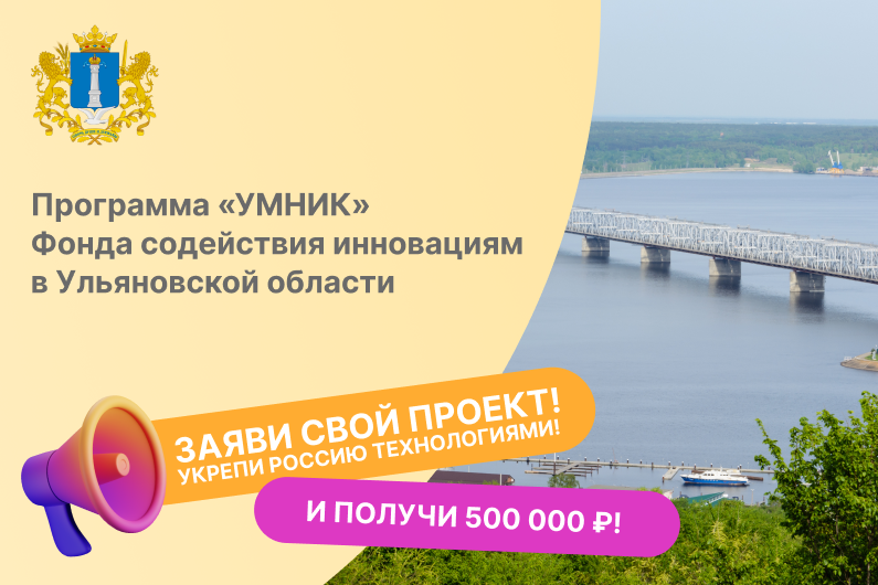 Встреча о грантовой программе «УМНИК» Фонда содействия инновациям для молодых исследователей Ульяновской области