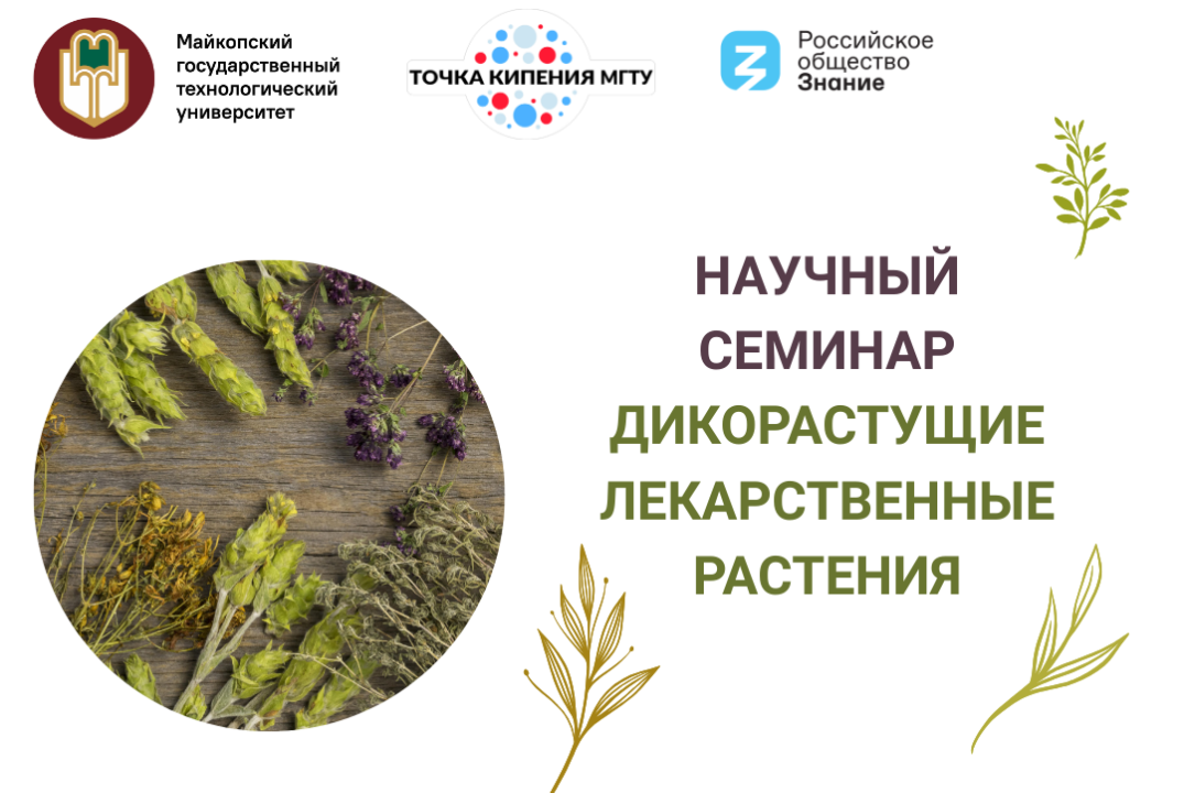 Научный семинар "Дикорастущие лекарственные растения"